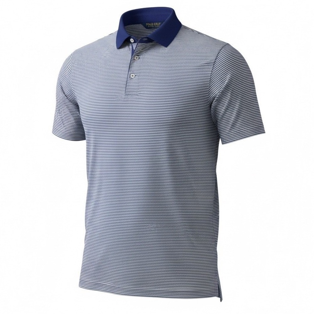 Ralph Lauren Men’s Blue & White Striped Polo